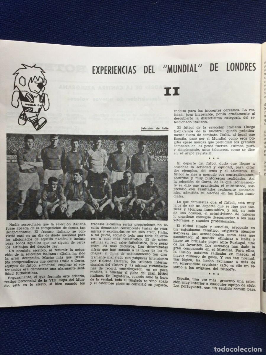 Coleccionismo deportivo: PROGRAMA OFICIAL BARCELONA REAL ZARAGOZA FINAL COPA FERIAS UEFA 1966 NOU CAMP - Foto 4