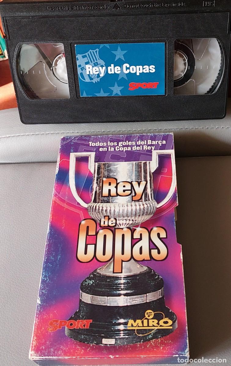 Coleccionismo deportivo: REY DE COPAS Barca Campi&oacute; SPORT MIRO VHS - Foto 1