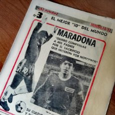 Coleccionismo deportivo: DIARIO LA VERDAD. MUNDIAL 82. MARADONA. SUPLEMENTO 8 PAG. FÚTBOL