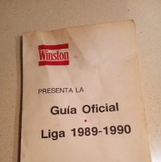 Coleccionismo deportivo: GUIA OFICIAL BALONCESTO TEMPORADA 1989-90