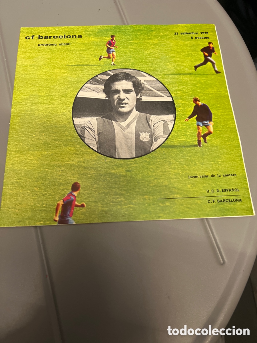 Coleccionismo deportivo: T1/E4/138. PROGRAMA OFICIAL CF BARCELONA 1973 - Foto 1