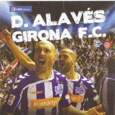 Coleccionismo deportivo: PROGRAMA OFICIAL DEPORTIVO ALAVÉS-GIRONA F.C. TEMPORADA 2015-16. JORNADA 13. FUTBOL. Lote 399558424
