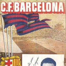 Coleccionismo deportivo: PROGRAMA OFICIAL C.F.BARCELONA-ESPAÑOL. TEMPORADA 1951-52. 30 DICIEMBRE 1951. FUTBOL. Lote 399579299
