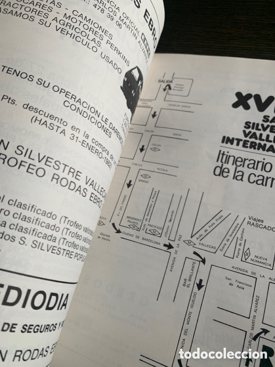 Coleccionismo deportivo: Revista programa xvii San Silvestre Vallecana internacional de 1981 - Foto 3
