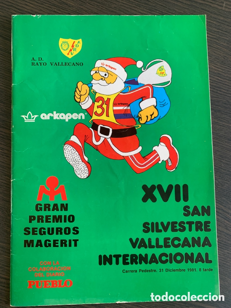 Coleccionismo deportivo: Revista programa xvii San Silvestre Vallecana internacional de 1981 - Foto 1