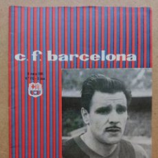 Coleccionismo deportivo: BARÇA FÚTBOL PROGRAMA CF BARCELONA VS SPARTAK HRADEC KRÀLOVÉ 1961. Lote 401294684