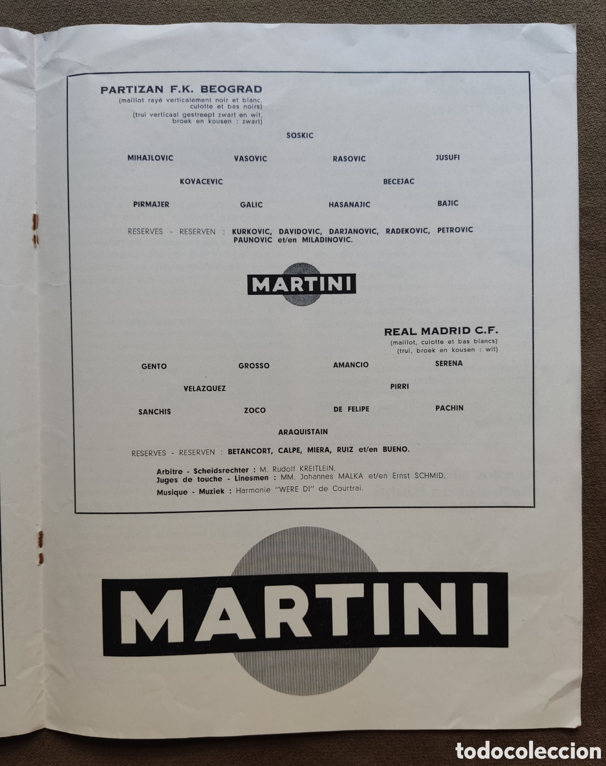Coleccionismo deportivo: F&Uacute;TBOL PROGRAMA FINAL COPA DE EUROPA REAL MADRID VS PARTIZAN 1966 - Foto 3