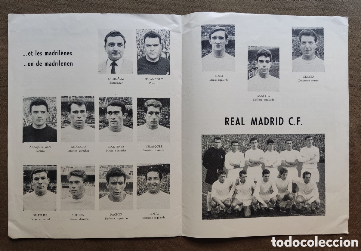 Coleccionismo deportivo: F&Uacute;TBOL PROGRAMA FINAL COPA DE EUROPA REAL MADRID VS PARTIZAN 1966 - Foto 4