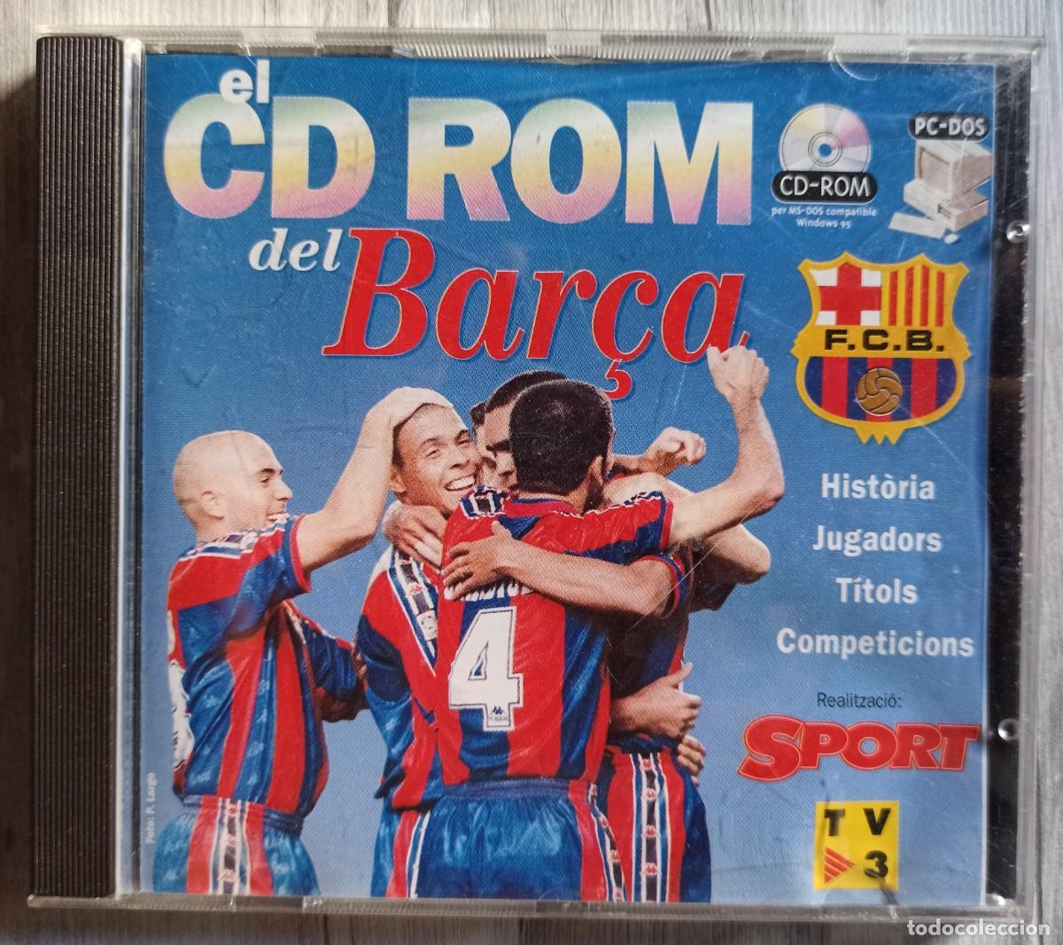 Coleccionismo deportivo: El CD-ROM del Bar&ccedil;a . FCB - Foto 1