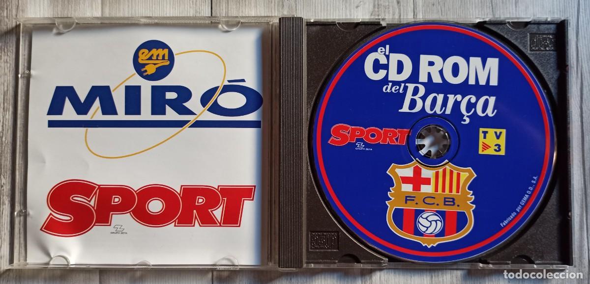 Coleccionismo deportivo: El CD-ROM del Bar&ccedil;a . FCB - Foto 2