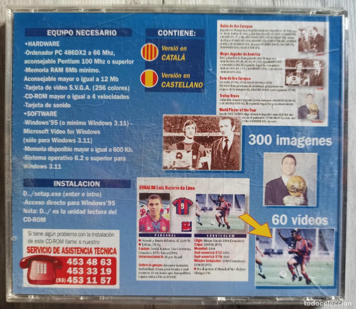 Coleccionismo deportivo: El CD-ROM del Bar&ccedil;a . FCB - Foto 3