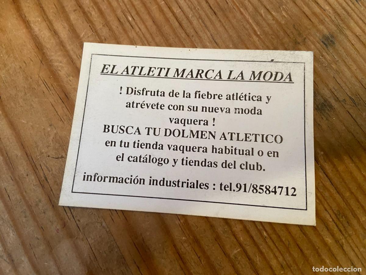 r22352 publicidad escudo atletico madrid aupa a - Compra venta en  todocoleccion