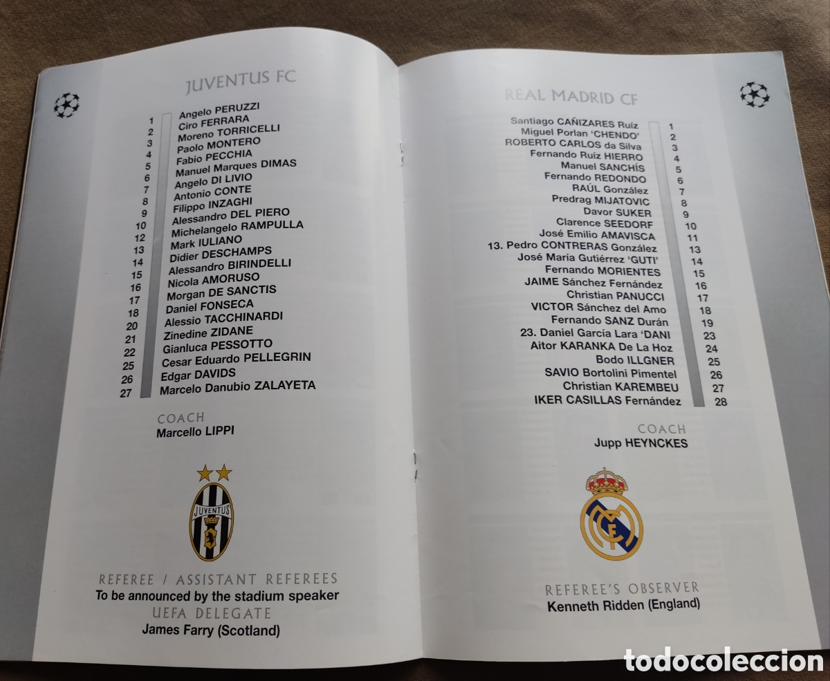 Coleccionismo deportivo: F&Uacute;TBOL REAL MADRID PROGRAMA FINAL COPA DE EUROPA LA S&Eacute;PTIMA 1998 - Foto 7
