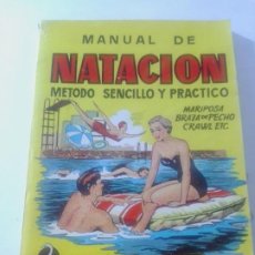 Coleccionismo deportivo: MANUAL DE NATACIÓN- MÉTODO SENCILLO Y PRACTICO -MANUALES CISNE -BARCELONA