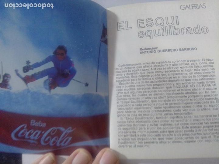 Coleccionismo deportivo: Manual Practico del Esqui-Galerias Preciados - Foto 3
