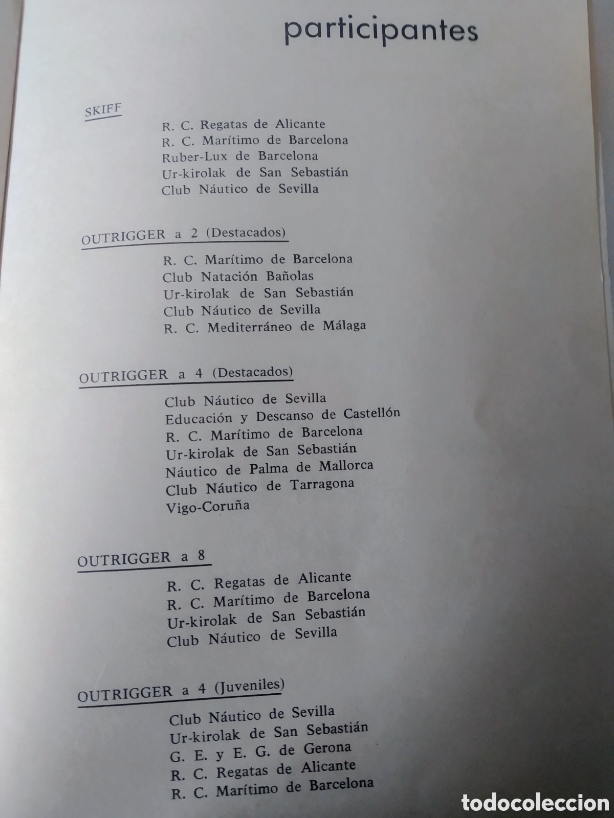 Coleccionismo deportivo: ANTIGUO PROGRAMA DE CAMPEONATO DE ESPA&Ntilde;A DE REMO EN TUDELA A&Ntilde;O 1963 - Foto 10