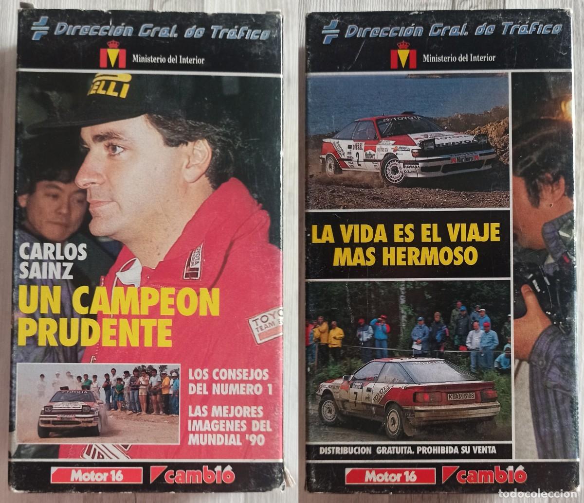 Coleccionismo deportivo: VHS Carlos Sainz . WRC - Foto 1