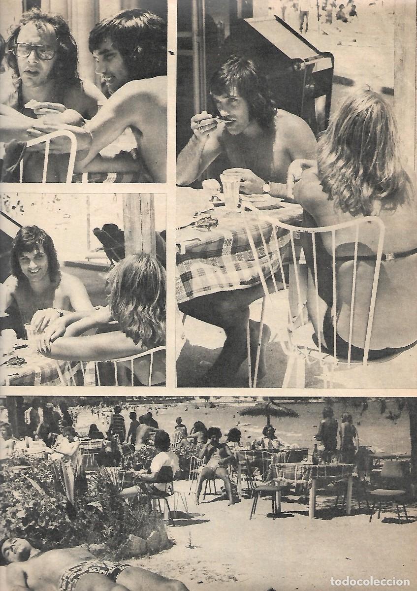 Coleccionismo deportivo: GEORGE BEST: Gran reportaje gr&aacute;fico en Mallorca. 1972 - Foto 2