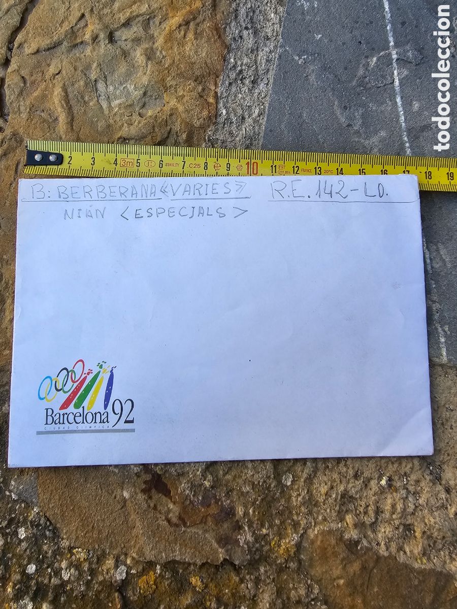 Coleccionismo deportivo: Sobre vac&iacute;o de Los Juegos Ol&iacute;mpicos de Barcelona 92. 1992 - Foto 1