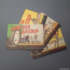 Coleccionismo deportivo: APRENDA BÉISBOL, CAUCHOS GENERAL, VENEZUELA, AÑO 1953. COLECCIÓN COMPLETA.