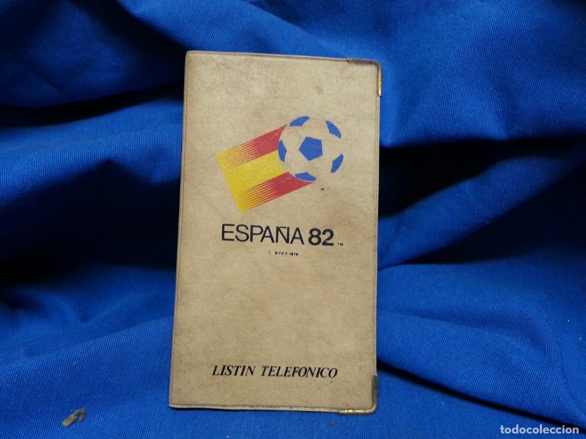 Coleccionismo deportivo: LISTIN TELEF&Oacute;NICO ESPA&Ntilde;A 82 - Foto 1