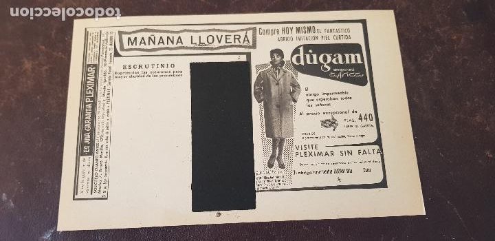 Coleccionismo deportivo: QUINIELA JORNADA 9 22 DE OCTUBRE DE 1961 - Foto 2
