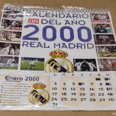Coleccionismo deportivo: CALENDARIO AS DEL AÑO 2000 REAL MADRID