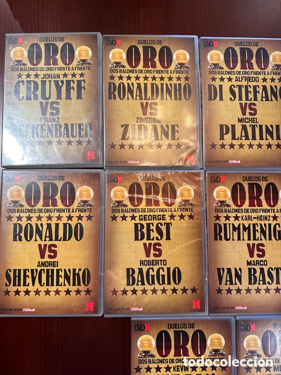 Coleccionismo deportivo: DVD duelos de oro, f&uacute;tbol - Foto 2