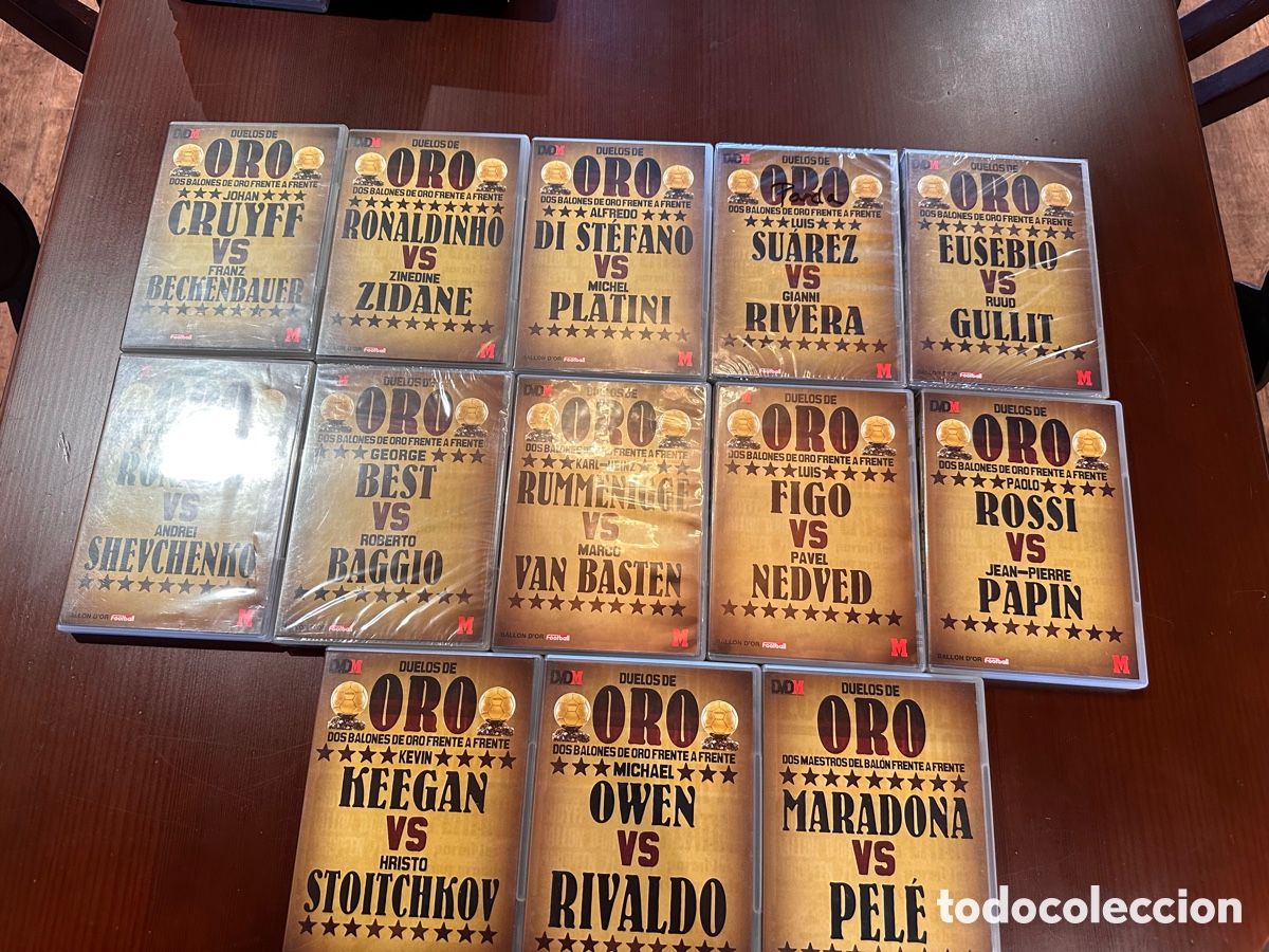 Coleccionismo deportivo: DVD duelos de oro, f&uacute;tbol - Foto 1