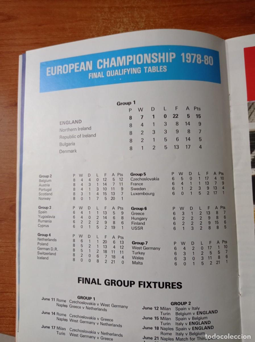 Coleccionismo deportivo: Programa y entrada Inglaterra/ Argentina 1980/ 13 Mayo Diego Maradona - Foto 4