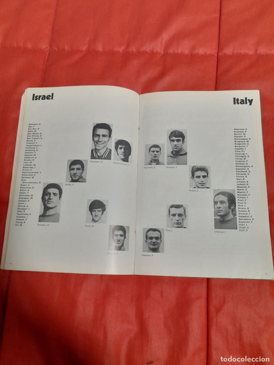 Coleccionismo deportivo: PROGRAMA OFICIAL COPA DEL MUNDO MEXICO 70.VERSION INGLESA.A&Ntilde;O 1970 - Foto 11
