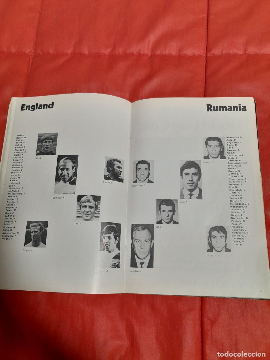 Coleccionismo deportivo: PROGRAMA OFICIAL COPA DEL MUNDO MEXICO 70.VERSION INGLESA.A&Ntilde;O 1970 - Foto 15