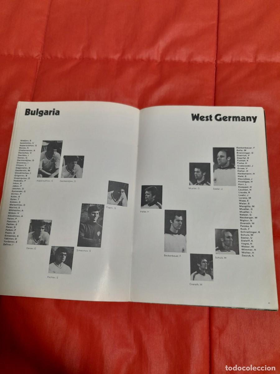 Coleccionismo deportivo: PROGRAMA OFICIAL COPA DEL MUNDO MEXICO 70.VERSION INGLESA.A&Ntilde;O 1970 - Foto 17
