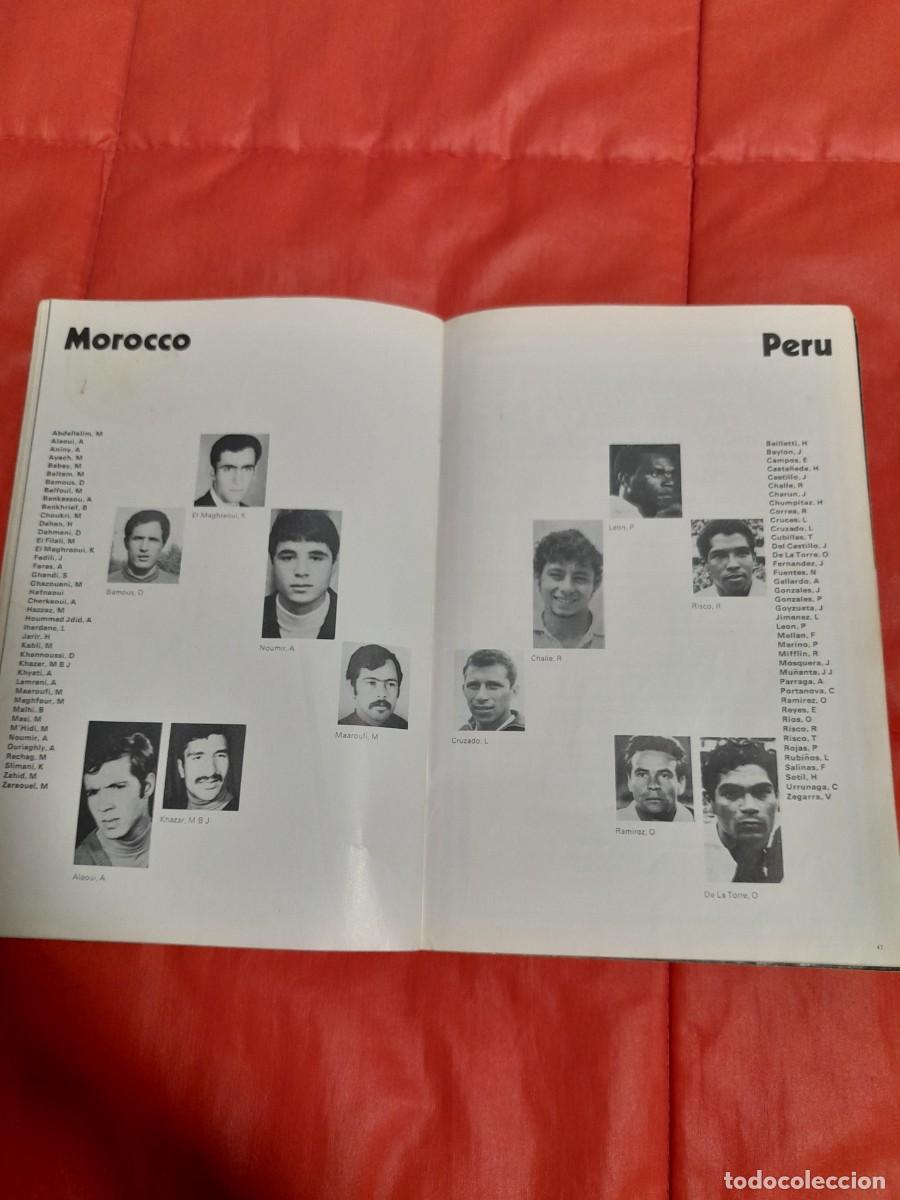 Coleccionismo deportivo: PROGRAMA OFICIAL COPA DEL MUNDO MEXICO 70.VERSION INGLESA.A&Ntilde;O 1970 - Foto 19