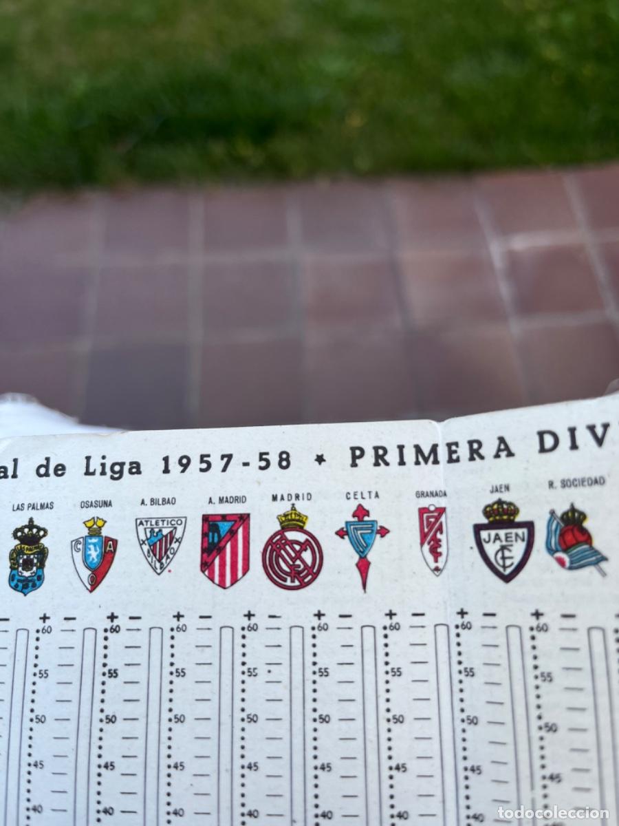 Coleccionismo deportivo: Futbol, liga 57-58, Ceregumil - Foto 2
