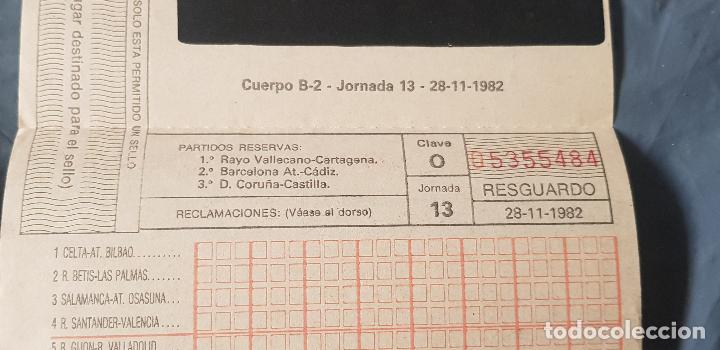 Coleccionismo deportivo: 2 QUINIELAS FUTBOL - Foto 4