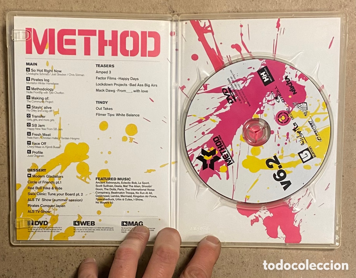 Coleccionismo deportivo: DVD. METHOD SNOWBOARD DVD MAG (2005). - Foto 2