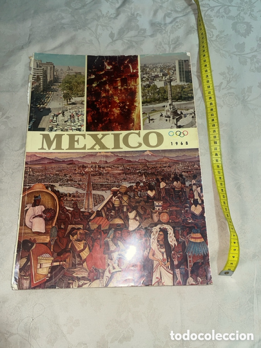 Coleccionismo deportivo: 1968 OLIMPIADAS DE MEXICO LIBRO DE PRESENTACION CIUDAD MEXICO - Foto 1