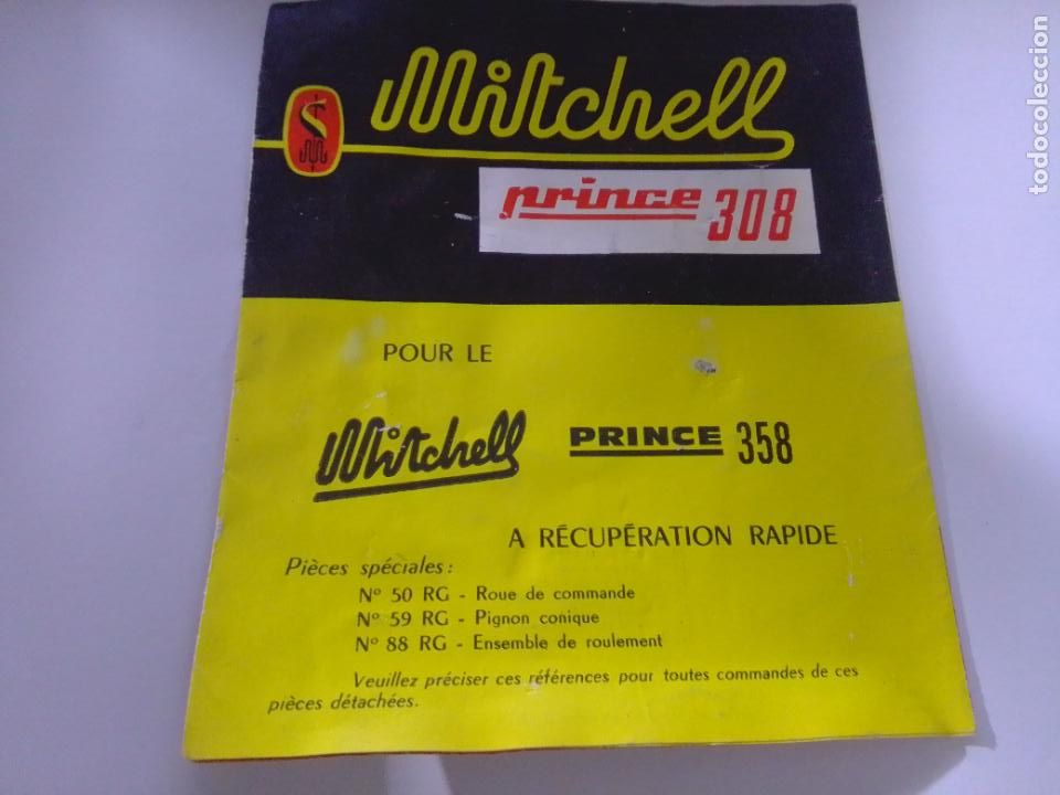 Coleccionismo deportivo: Mitchell Prince 308- Libro de Instruciones y uso- en Frances - Foto 2