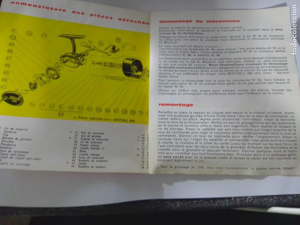 Coleccionismo deportivo: Mitchell Prince 308- Libro de Instruciones y uso- en Frances - Foto 3
