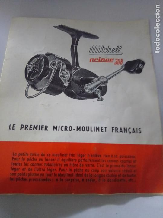 Coleccionismo deportivo: Mitchell Prince 308- Libro de Instruciones y uso- en Frances - Foto 1