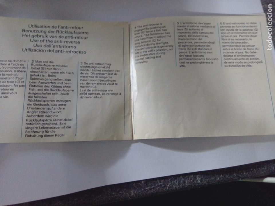Coleccionismo deportivo: Mitchell 908-909- Libro de Instruciones y uso- En Frances - Foto 7