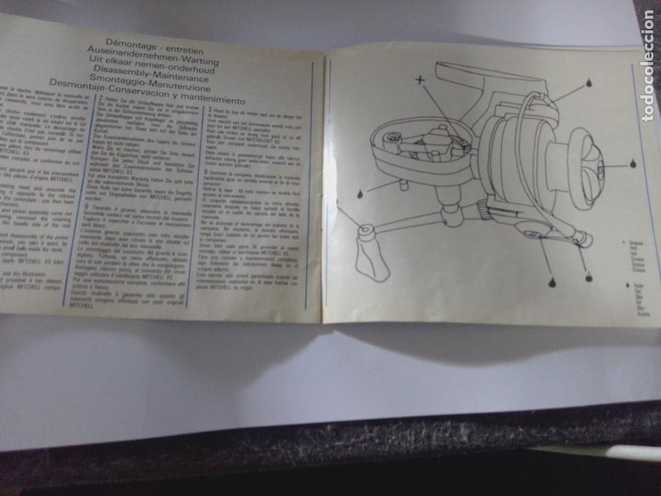 Coleccionismo deportivo: Mitchell 908-909- Libro de Instruciones y uso- En Frances - Foto 8