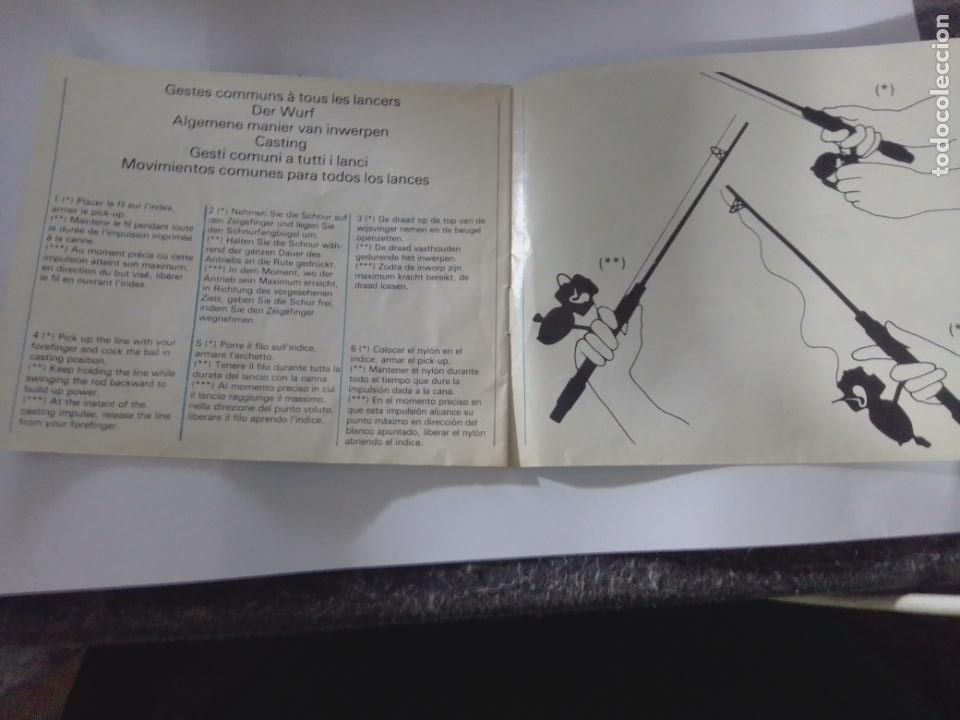 Coleccionismo deportivo: Mitchell 908-909- Libro de Instruciones y uso- En Frances - Foto 9