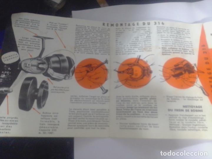 Coleccionismo deportivo: Mitchell 316- Libro de Instruciones y uso- En Frances - Foto 3