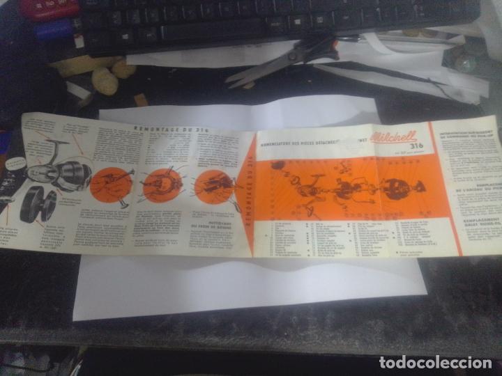 Coleccionismo deportivo: Mitchell 316- Libro de Instruciones y uso- En Frances - Foto 5