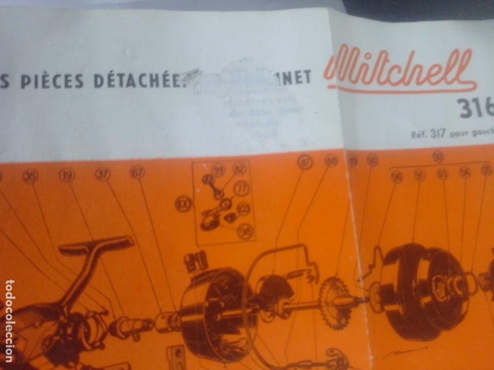 Coleccionismo deportivo: Mitchell 316- Libro de Instruciones y uso- En Frances - Foto 7