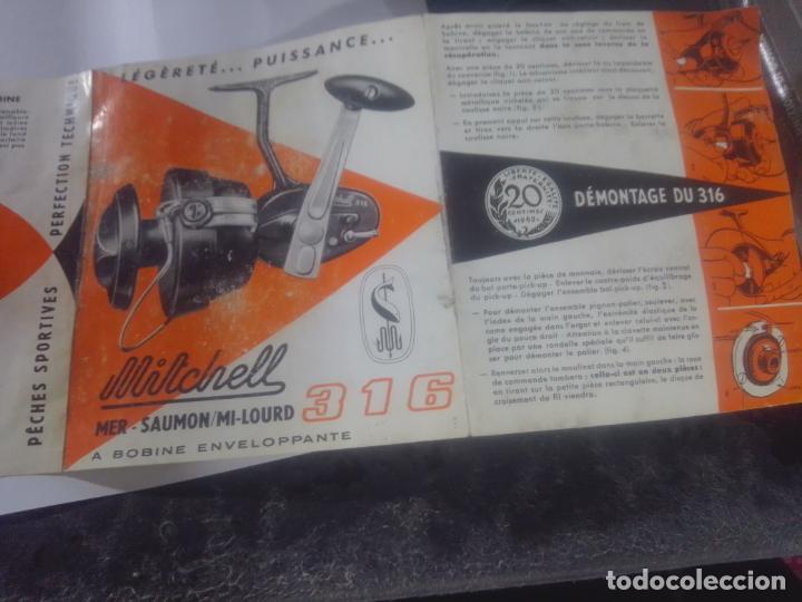Coleccionismo deportivo: Mitchell 316- Libro de Instruciones y uso- En Frances - Foto 10