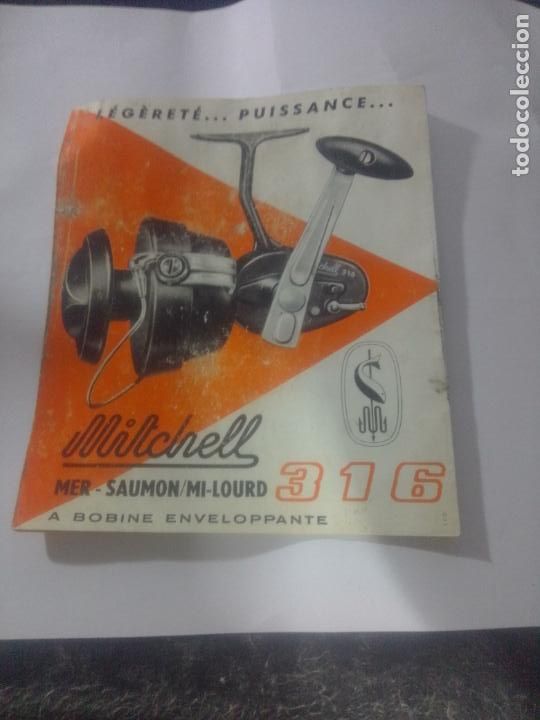 Coleccionismo deportivo: Mitchell 316- Libro de Instruciones y uso- En Frances - Foto 1