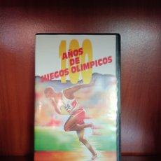 Coleccionismo deportivo: VHS 100 AÑOS DE JUEGOS OLIMPICOS